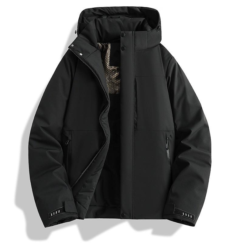 2026 Detachable 3-in-1 Outdoor Jacket Couples Winter Hiking Skiing Camping