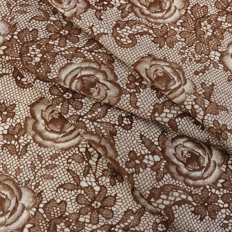 Korean Flocked Fabric: Single-Sided, Stretch for Stage Wear, Dress Coats, and Qipao.