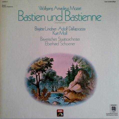 

LP Record WOLFGANG AMADEUS MOZART - BRIGITTE - Bastien Und Bastienne 296541 His Master s Vo 1976 Germany Classical Used