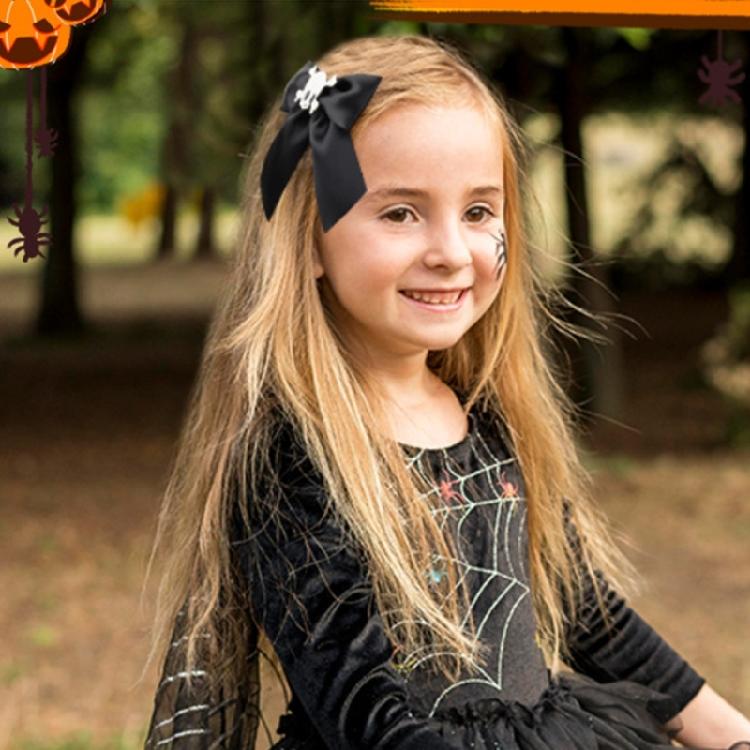 1 Paar Punk 90er Ästhetik Schleife & Totenkopf Haarnadel für Frau Charme Haarspange