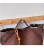 Herbst Koreanische Retro Wildleder Tragetasche - Damen Vintage Schulterhandtasche