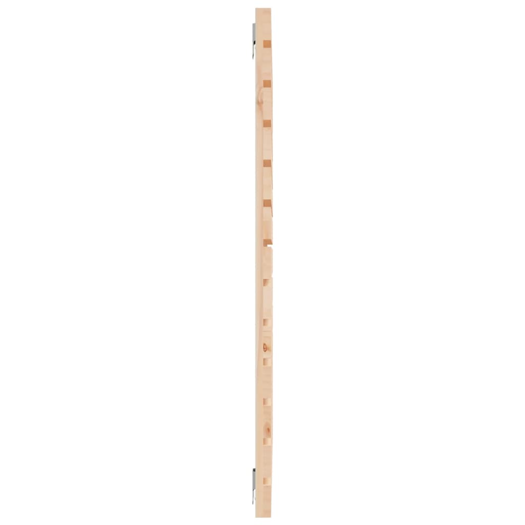 Vidaxl Wezgłowie Łóżka, 146X3X91,5 Cm, Lite Drewno Sosnowe