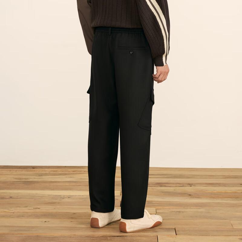 CROQUIS Men's 2024 Winter Loose Casual Cargo Pants