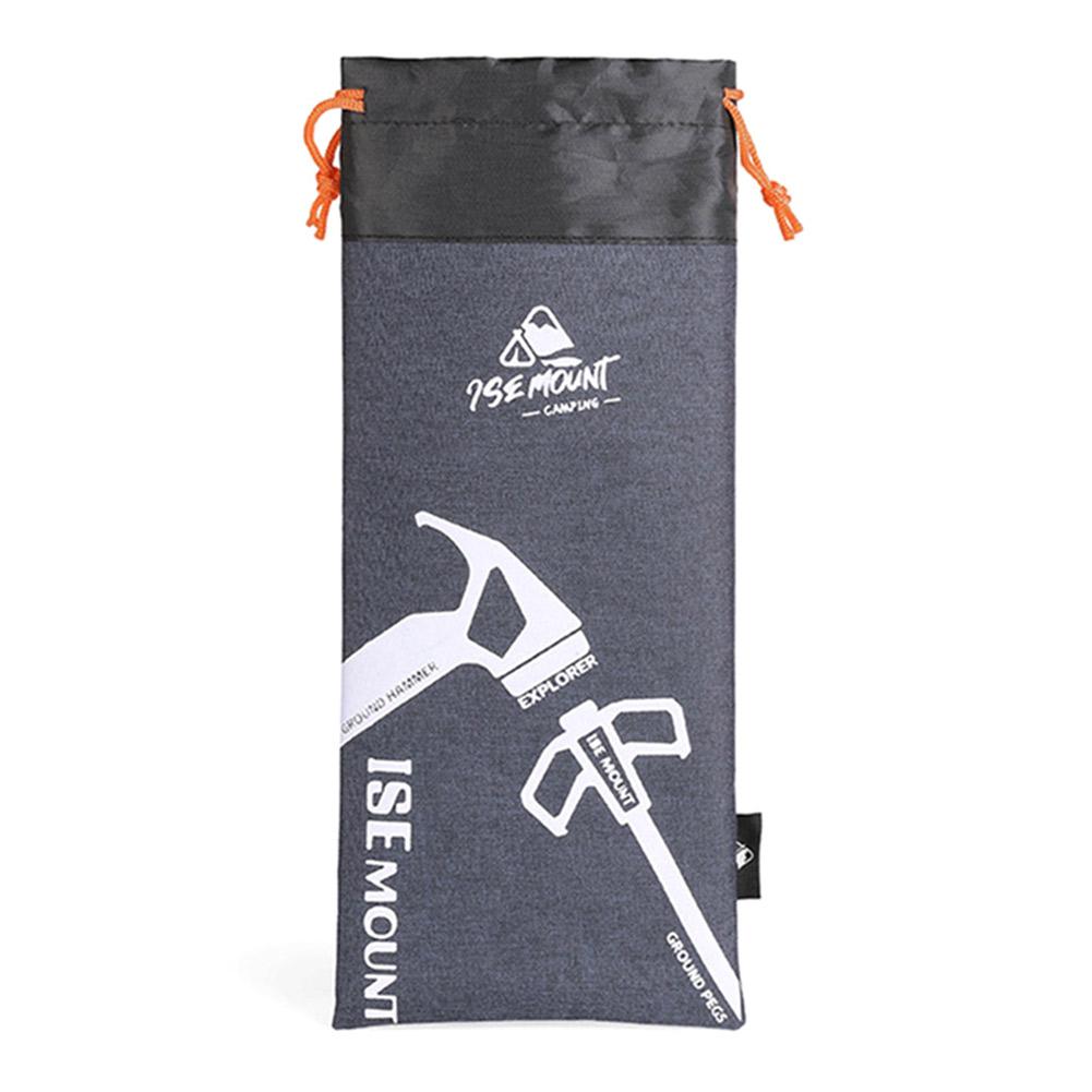 Oxford Cloth Camping Tent Stake Bag Portable Tent Nail Hammer Storage Bag Drawstring Outdoor Camping Tools Tent Accessories