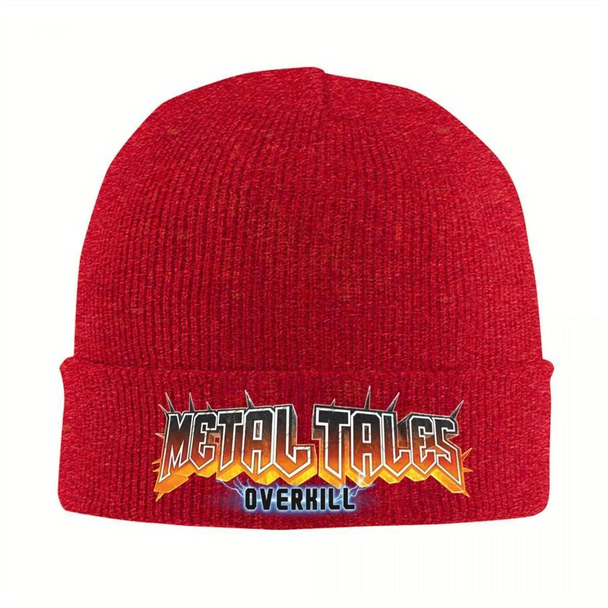 Шапка-бини Overkill Band Зимние шапки Теплые хип-хоп кепки для мужчин женщин