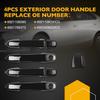 Gledewen 4 PCS Exterior Door Handle Front Rear Driver Passenger Side, Compatible with 2012 2013 2014 2015 2016 2017 Toyota Camry, Replaces#