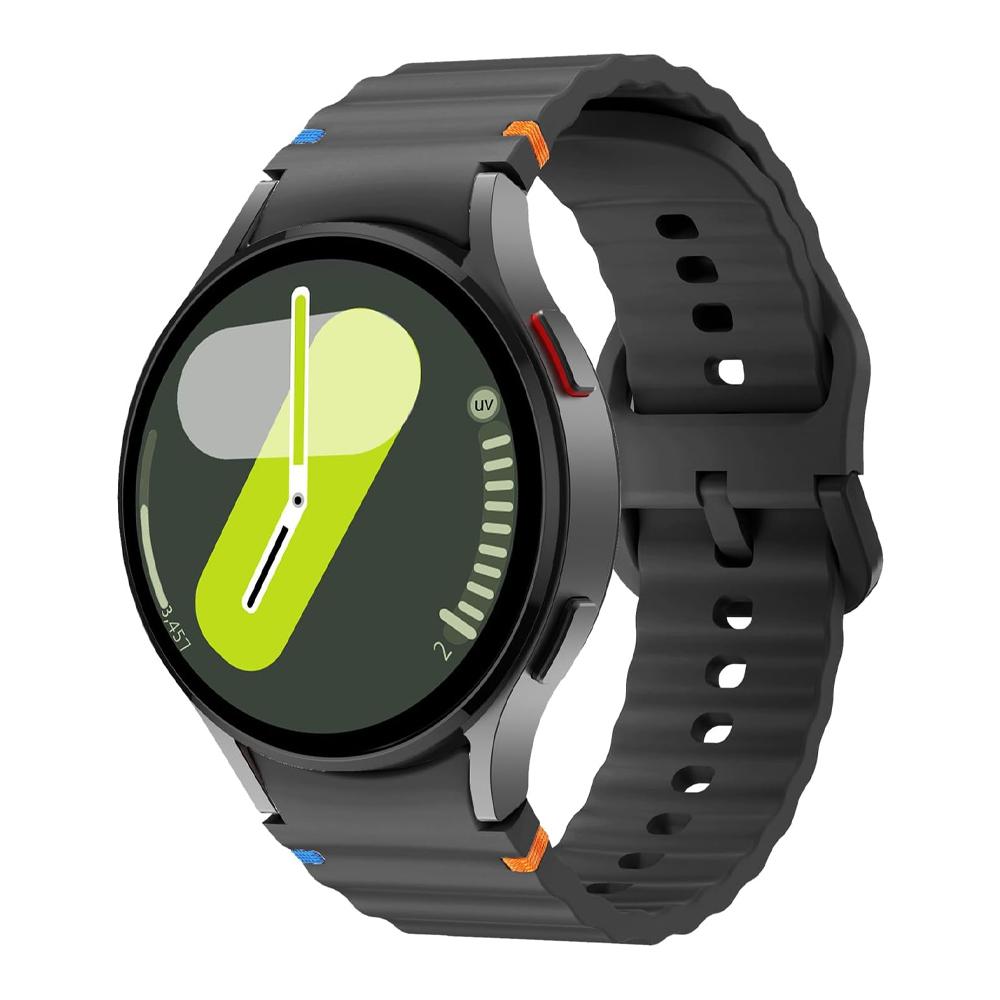 Straps for Samsung Galaxy Watch 7/FE/5 Pro/4/6/6 Classic 44mm 40mm 45mm Silicone Sport Belt Bracelet Correa Galaxy Watch 7 Band