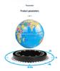 Hengyi 20CM AR Magnetic Levitation Globe - Educational Ornaments & Birthday Gifts