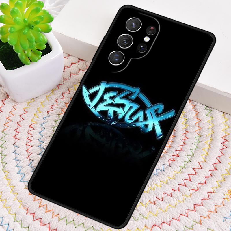 Fish Symbol Jesus Christ Christian Phone Case for Samsung Galaxy note 10 pro S26 Ultra S23 S24 FE S25 S21 S22 PLUS Cover