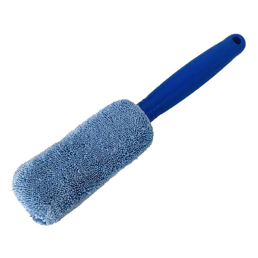 Car Wash Super Brush Microfiber Wheels Brush Non-Slip Handle Easy To Cleaning Rims Spokes Wheel Barrel Car Accessories