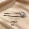 Nouvelles épingles à cheveux simples en forme de U, épingles à cheveux, bâtonnets à cheveux en métal, pinces à cheveux géométriques, accessoires pour cheveux fashion, bijoux pour femmes, couvre-chef