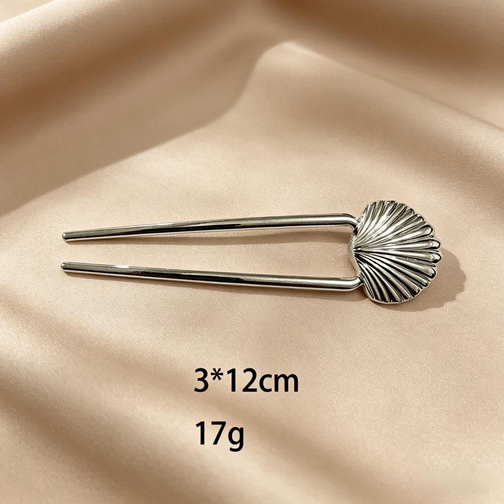 Nouvelles épingles à cheveux simples en forme de U, épingles à cheveux, bâtonnets à cheveux en métal, pinces à cheveux géométriques, accessoires pour cheveux fashion, bijoux pour femmes, couvre-chef