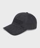 Ojji Washed Ball Cap Charcoal Ozccga201H