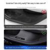Tesla Model Y Carbon Fiber Rear Seat Corner Anti-Kick Protector Sill Strip