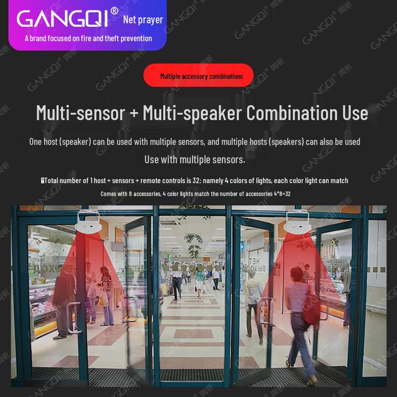 GANGQI KS-SF20R Customizable Sound Welcome Sensor