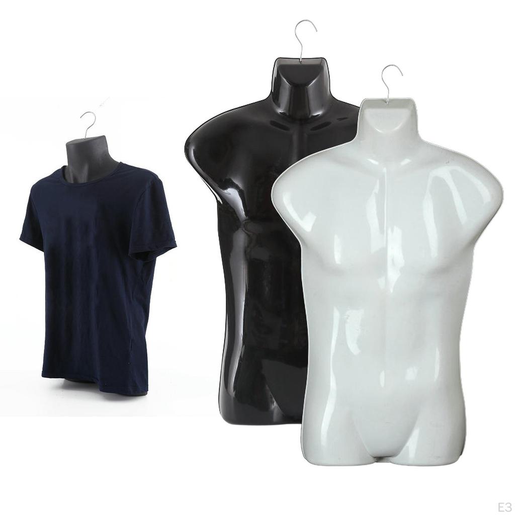 Clothes Hanger for Male Mannequins, Fashionable Hanging Hook Retail, Shopping Malls And