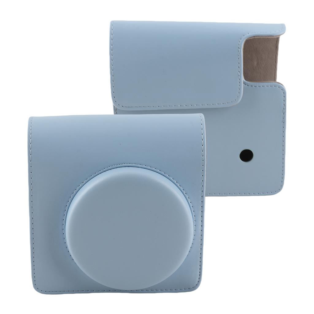 Portable Instant Camera Case Carry Bag PU Leather with Shoulder Strap Compatible with  Fuji SQUARE SQ1 Instant Camera