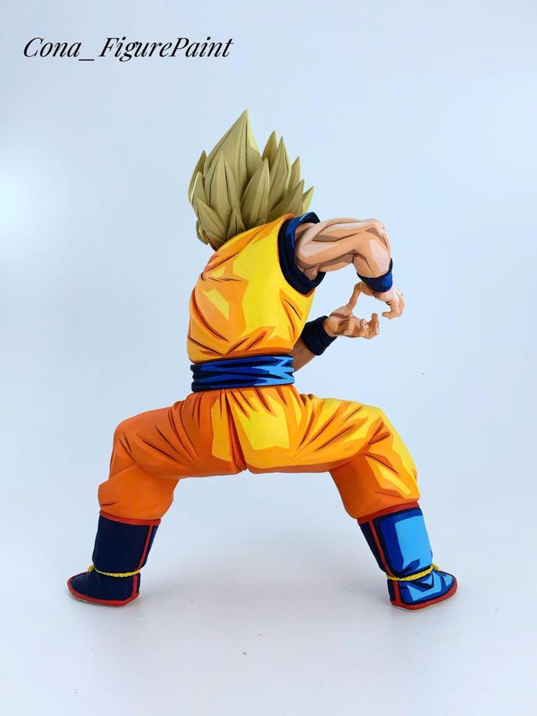 [USED] Super Saiyan Son Goku Grandista - Dragon Ball Z tile repaint work