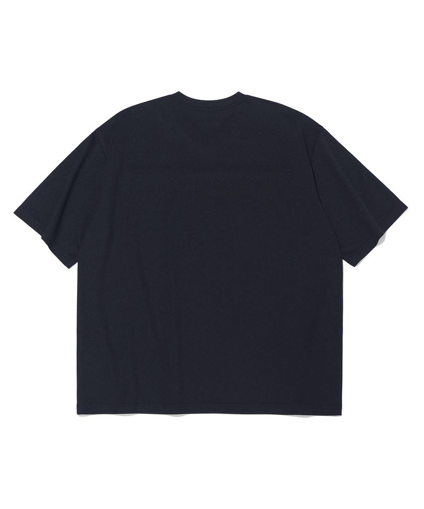 DISTN9NE Mesh Rugby Jersey Oversized Short Sleeve Tee Lq2Tu304_Black