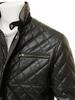 AL KHALID Men's Trendy Black Style Genuine Leather Casual & Party Wear Lambskin Leather Shirts