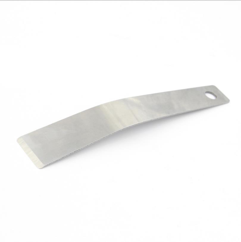 Thickened Stainless Steel Durian Knife Bending Knife Grapefruit Peeling Knife Fruit Knife Fruit Peeling Tool for Durian Skin