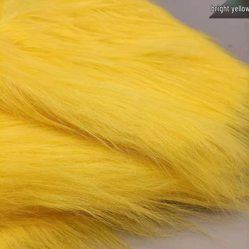 12cm Plüschstoff für DIY-Baumwollpuppenkostüme und Upcycling-Projekte