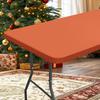 Olanly Rectangle Table Covers Outdoor Picnic Camping Waterproof Tablecloths Polyester Elastic Fitted Table Protector For Dinner