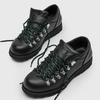 Męskie buty Oxford ze skóry dzielonej do pracy, codzienne, płaskie, designerskie, antypoślizgowe, wygodne, modne, outdoorowe, do wędrówek