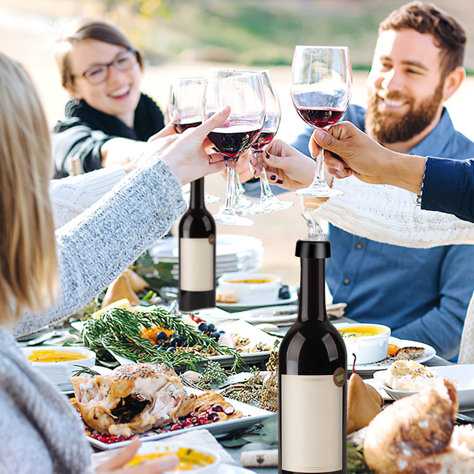 Metal Pourer Professionale - Versatore Metallo Per Bar E Cocktail - Enoteca - Foto 8