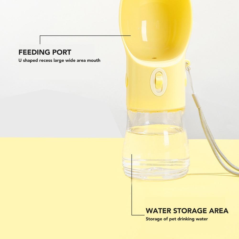 Dishwasher Safe Pet Water Bottle Leak Proof Portable Pet Drinker Outdoor Pet Waterer Travel