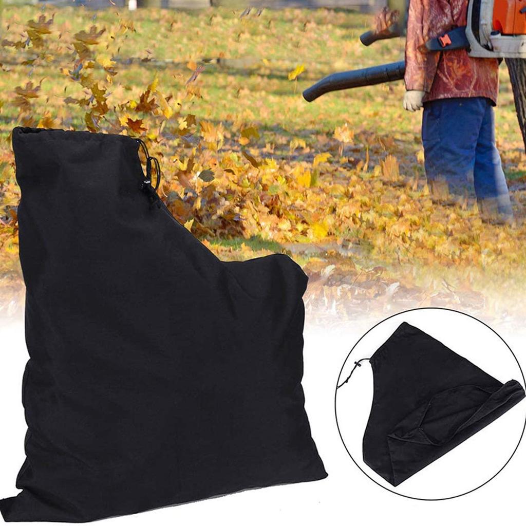 Leaf Blower Vacuum Bag Oxford Garden Leaf Blower Collection Organiser Blower Rake Vacuum Zippered Bottom Dump Pouch Lawn Cleaner