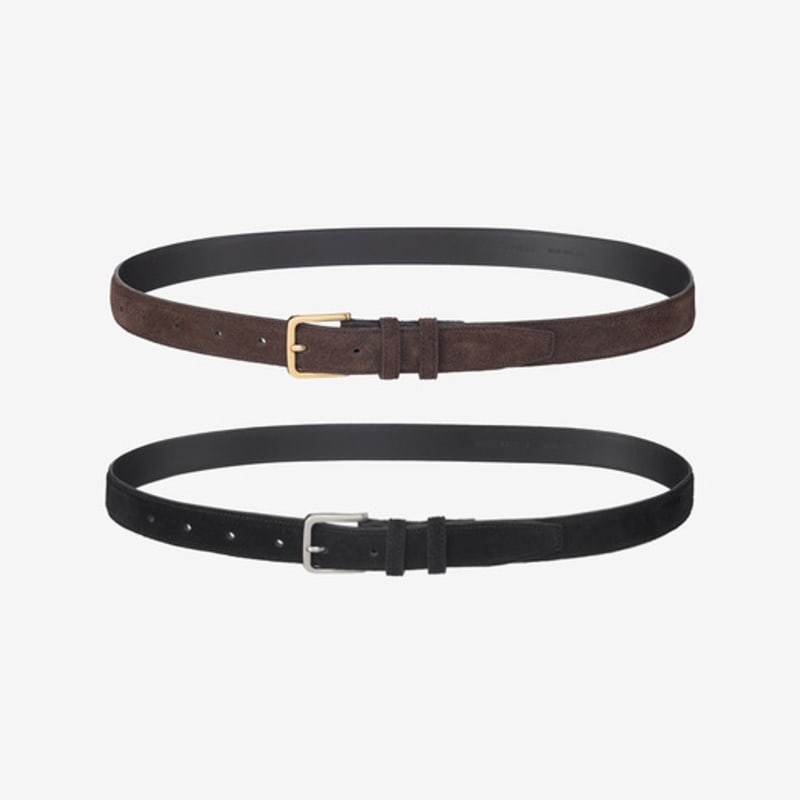 

Женский замшевый квадратный ремень MIND BRIDGE 24 мм_2 цвета BK_000