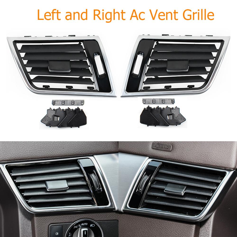 Grille D'Aération Arrière Console Pour Mercedes ML, GLE, GLS (W166/W292) 2012-2019 | Noir, OEM 1668300554