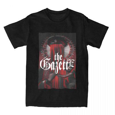 Collection The Gazette Band Shirt Merch Men Women's Cotton Vintage Tees Short Sleeve Clothing All Seasons