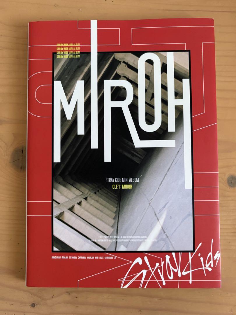 

[USED] stray kids miroh album limited edition i.n