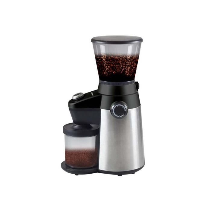 Moulin À Café Électrique - GENERIC - 150 W - Acier Inoxydable - Réglage De La Finesse - 800 Ml