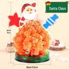 Blossoming Crystal Christmas Tree: Handmade Magic Growing Ornament & Gift