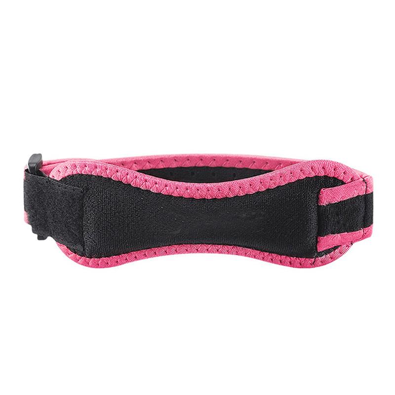 Adjustable Eva Soft Pad Knee Strap Patella Tendon Protector Running Cycling Gym Sports Knee Support Compression Wrap Unisex Pain