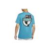 Jordan T Shirts Men's Blue Crew Neck Moderate Straight Fit DH3613-474