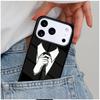 Cool Man Suit Shirt Tie Phone Case for iPhone 16e 15 14 13 12 17 Pro Max Plus Air 17pro Cover Coque