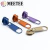 10/20/50Pcs 3#5# Meetee Rainbow Nylon Zipper Slider Backpack Jacket Zips Heads Decorative Zip Puller Repair Kit Sewing Accessory