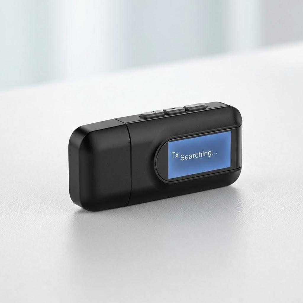 

Bluetooth 5 0 USB Adapter Transmitter Receiver for Car PC TV Computer Wireless Audio Adapter Dongle for Laptop чорний
