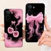 For Xiaomi Redmi A7 Pro Poco C85X Phone Case Floral Daisy Aesthetic Moon Nigth Bow Pattern Funda Soft Matte Silicone Back Cover