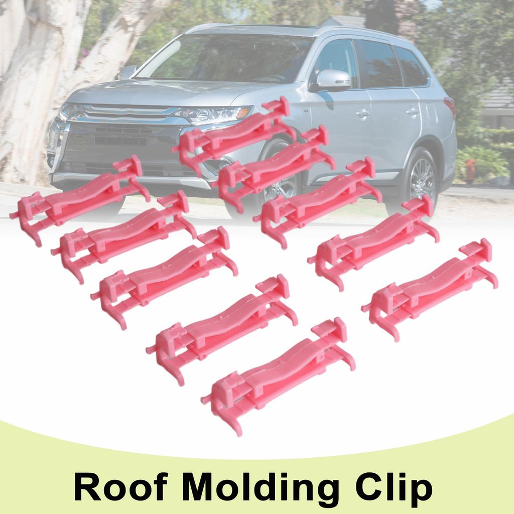 10Pcs Roof Molding Clip For Mitsubishi Lancer Evolution Outlander Sport 7403A143