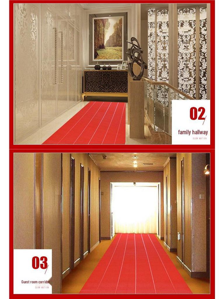 PVC Non-Slip Bathroom & Kitchen Mat - Waterproof, Oilproof, Hollow Design