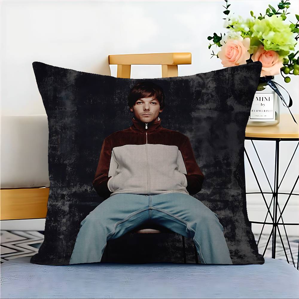 L-Louis Singer T-Tomlinsons Pillow Covers Cartoon Sofa Decorative Home Double-sided Printing Short Plush Cute Cushion Cover