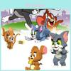 Cat And Mouse Micro Drill Particle Building Blocks Diy Puzzle Toy
