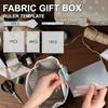 11pcs Fabric Present Boxes Quilting Templates Portable Quilting Rulers Acrylic Stencils For Household