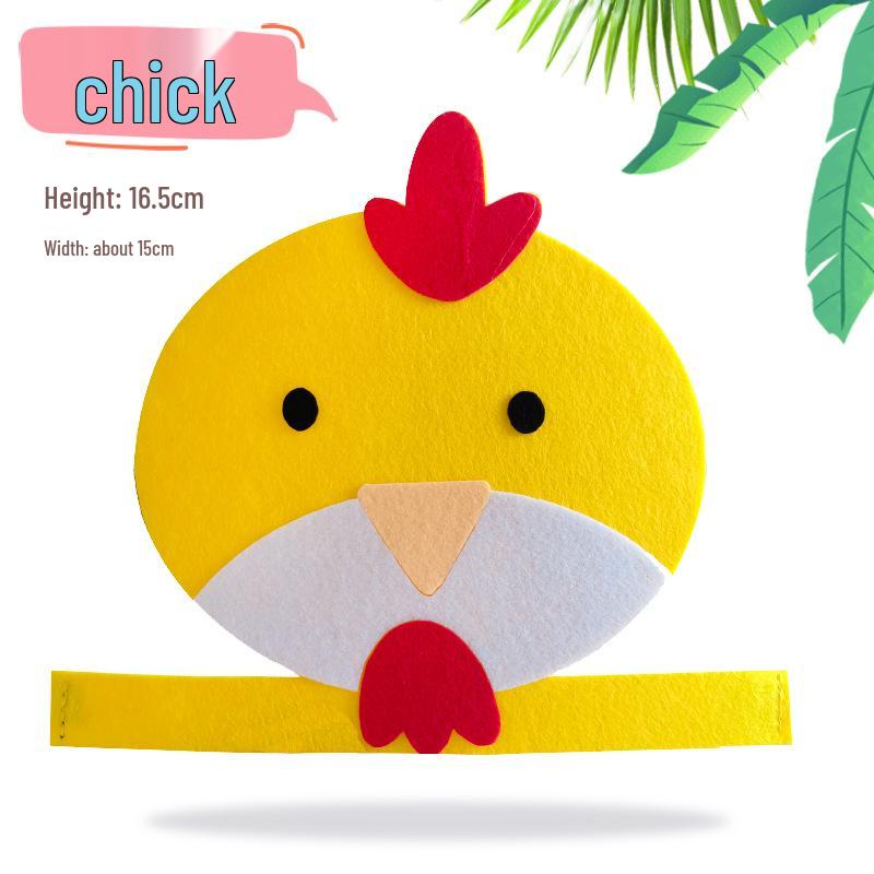 Flickering Halloween Cartoon Animal Hat for Kids & Adults - Perfect for Parent-Child Performances & Costumes