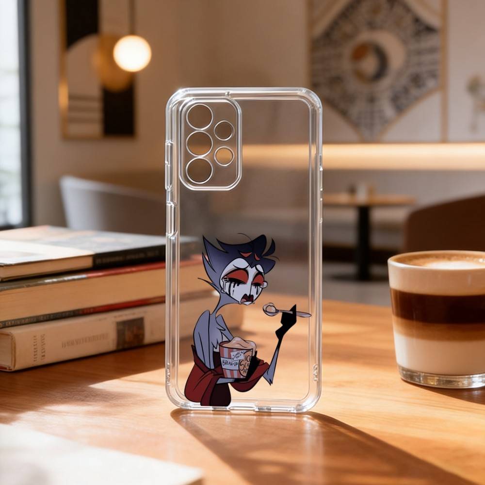 

Stolas G-Goetia H-helluva boss Phone Case For Samsung S25,S24,S21,S22,S23,S30,Ultra,S20,Plus,Fe Transparent Cover Samsung S23plus5G